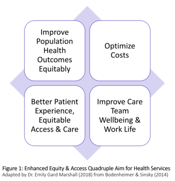 quadruple aim healthcare 2021