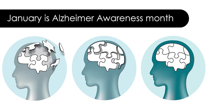 January is Alzheimer Awareness month
